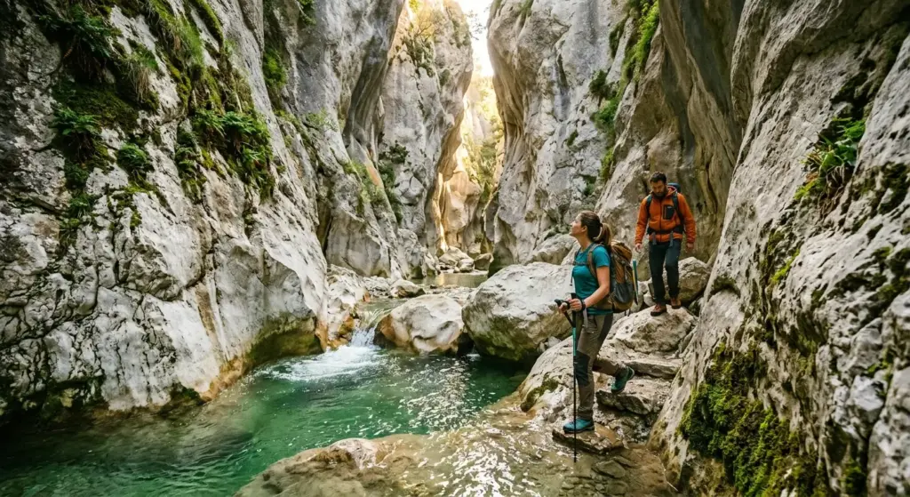 The Geology of Wonder - Trekking Italy’s Most Spectacular Limestone Canyons and Gorges - Gemini_Generated_Image